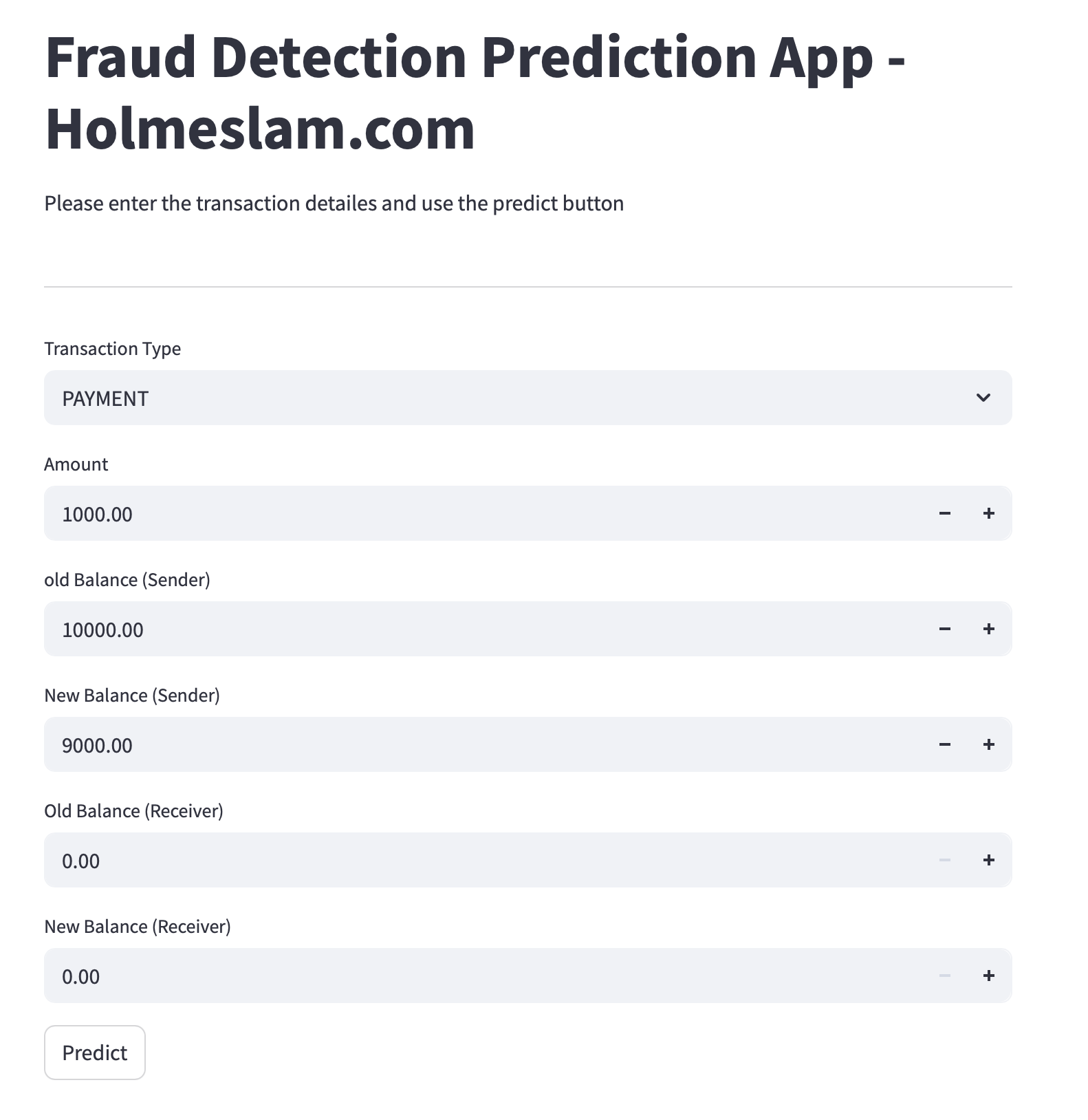 Fraud Detection